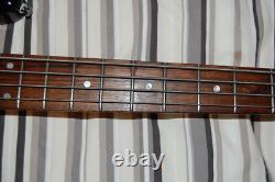 Squier mini P bass. Black good condition with box precision bass