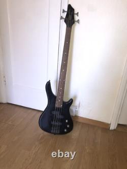 Stagg 3/4 Size 4-string Fusion Electric Bass Guitar Black Finish Bc300 3/4-bk