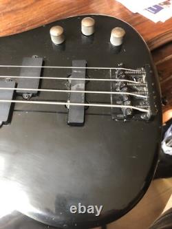 Stagg 3/4 Size 4-string Fusion Electric Bass Guitar Black Finish Bc300 3/4-bk