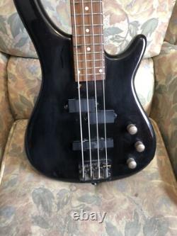 Stagg 3/4 Size 4-string Fusion Electric Bass Guitar Black Finish Bc300 3/4-bk