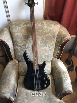 Stagg 3/4 Size 4-string Fusion Electric Bass Guitar Black Finish Bc300 3/4-bk