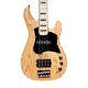 Stagg Silveray J Style Electric Bass Guitar, Natural (new)