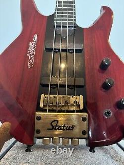 Status Washburn S1000 Bass In Gig Bag Used