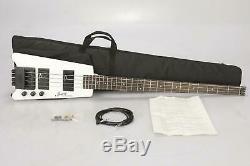 Steinberger Spirit XT-2 Headless 4-String Electric Bass Guitar with Bag EMG #38526