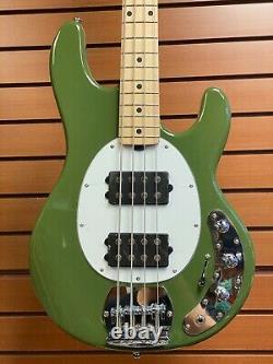 Sterling by Music Man StingRay Ray4HH M1 Electric Bass Guitar in Olive