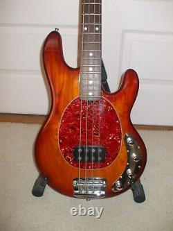 Sterling by Music Man Stingray Ray34 Bass in Honey Burst