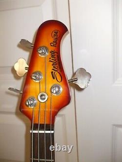 Sterling by Music Man Stingray Ray34 Bass in Honey Burst