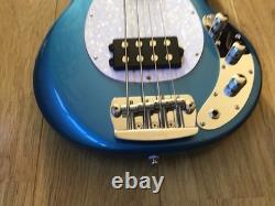 Sterling by Music Man Stingray RaySS4 Short Scale Bass Guitar Toluca Lake Blue