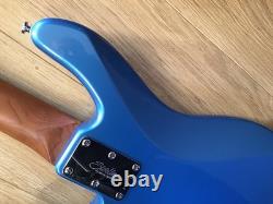 Sterling by Music Man Stingray RaySS4 Short Scale Bass Guitar Toluca Lake Blue