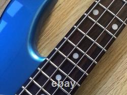 Sterling by Music Man Stingray RaySS4 Short Scale Bass Guitar Toluca Lake Blue