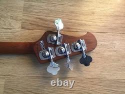 Sterling by Music Man Stingray RaySS4 Short Scale Bass Guitar Toluca Lake Blue