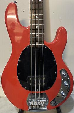 Sterling by Music Man Sub Series Ray4 Electric Bass Fiesta Red (FAST SHIPPING)