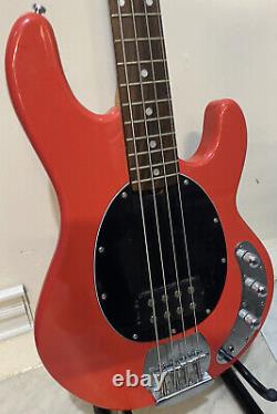 Sterling by Music Man Sub Series Ray4 Electric Bass Fiesta Red (FAST SHIPPING)