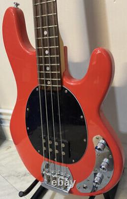 Sterling by Music Man Sub Series Ray4 Electric Bass Fiesta Red (FAST SHIPPING)