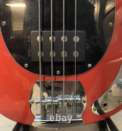 Sterling by Music Man Sub Series Ray4 Electric Bass Fiesta Red (FAST SHIPPING)