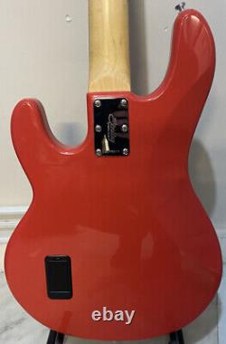 Sterling by Music Man Sub Series Ray4 Electric Bass Fiesta Red (FAST SHIPPING)