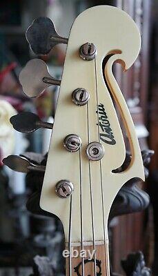 Stunning ultra-rare vintage Antoria Snow Eagle bass. 1978 Great condition