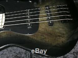 Swing Jazz 5V Black Burst 5 Strings Electric Bass Guitar