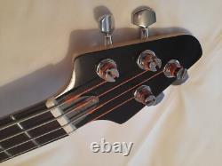 TINY BOY U Bass Guitar and case, 23 scale