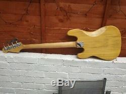 TRADES WELCOME Custom Built Fretless Vintage Electric Bass Guitar