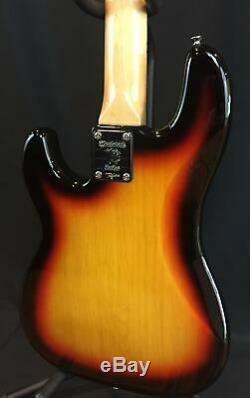 Tagima TW-66 4-String P-Bass Electric Bass Guitar Vintage Sunburst