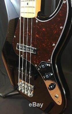 Tagima TW-73 Jazz Bass 4-String Electric Bass Guitar Gloss Black