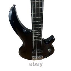 Tanglewood Canyon 1 4 String Electric Bass Guitar Black Untested