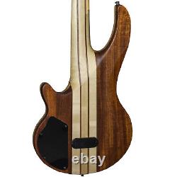 Tanglewood Canyon III Electric Bass Guitar With Spalted Maple Top