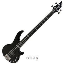 Tanglewood Canyon I 1 Long Scale Active Electric Bass Guitar Ebony Fretboard BLK