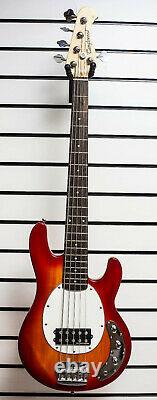 Tanglewood MM55 5 String Electric Bass Guitar Stingray Design Cherryburst Y79