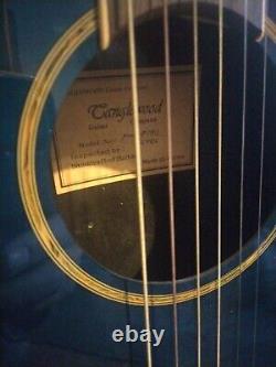 Tanglewood Odyssey Electro Acoustic Guitar In Stunning Blue Untested