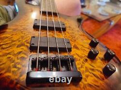 Tigers Eye Dean Edge Q4 B Bass Guitar (Pre-2008) Very Good/Great Condition