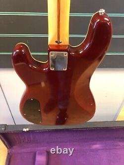 Tokai VSB60 1981 Cherry Sunburst Electric Bass Guitar