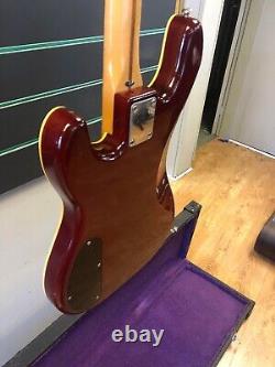 Tokai VSB60 1981 Cherry Sunburst Electric Bass Guitar