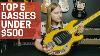 Top 5 Bass Guitars Under 500 For Beginners U0026 Pros