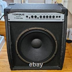 Torque T100 1eb Electric Guitar Bass Amplifier 15 Speaker 100w Amp