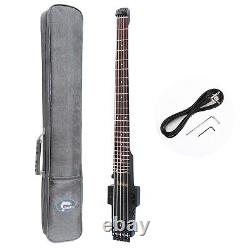 Travel Bass Guitar Electric Headless Bass 5 Strings Electric Bass with Gigbag