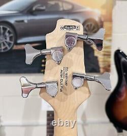 UNPLAYED? Cort Action DLX Plus Active Bass Cherry Red Sunburst With Gig Bag