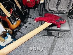 UNPLAYED? Cort Action DLX Plus Active Bass Cherry Red Sunburst With Gig Bag