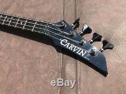 USA Carvin LB20 4-String Electric Bass Guitar, Strap & HSC