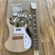 Unfinished Diy Electric Bass Guitar Kit Rosewood Fretboard Chrome Hardware