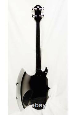 Used CORT GS-AXE-2 Gene Simmons Axe Bass PJ PU Good Condition WithGB Free Shipping