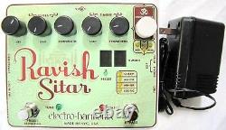 Used Electro-Harmonix EHX Ravish Sitar Electric Guitar Effect Pedal