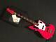 Used Fender Japan Jab-eq Red Mij Jaguar Bass Great Playing Condition Withogb