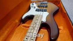 Used Fender Roscoe Beck IV Electric Bass Guitar With Hard Case