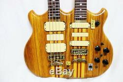 Used Fernandes FAB&FAG Alembic ish MIJ Twin / Double Neck Guitar & Bass One Off