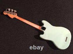 Used Squire / Fender Musicmaster Bass MM-B SBL Electric Bass Short Scale Rose FB