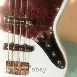 VINTAGE BASS GUITAR VJ74 (HALF PRICE JAZZ/ROCK) L/blue