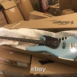 VINTAGE BASS GUITAR VJ74 (HALF PRICE JAZZ/ROCK) L/blue