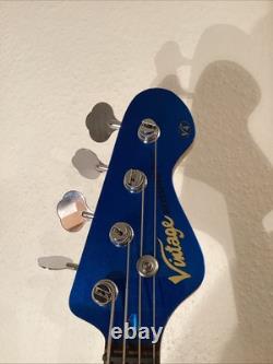VINTAGE BASS guitar PRECISE BASS bayview Blue V4 BBL